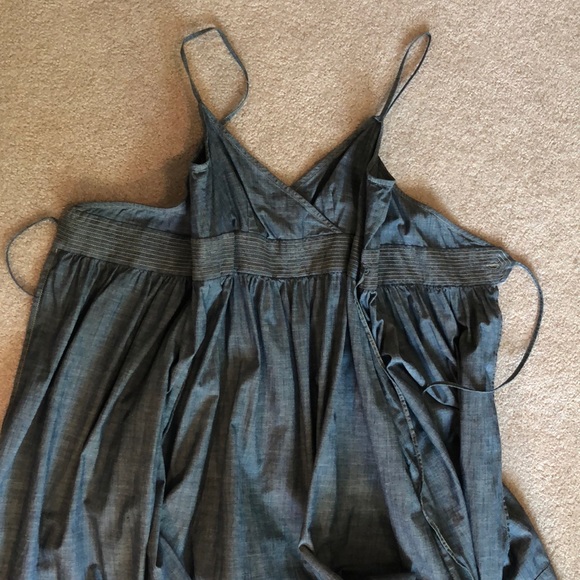 Loft Denim Wrap Dress - Picture 7 of 7